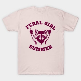 feral-girl-summer T-Shirt